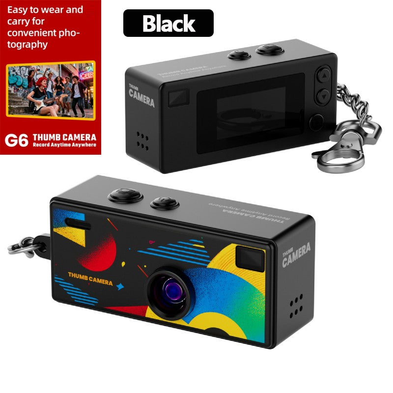 G6 Retro Mini Camera 1080P HD | Portable Digital Thumb Camera